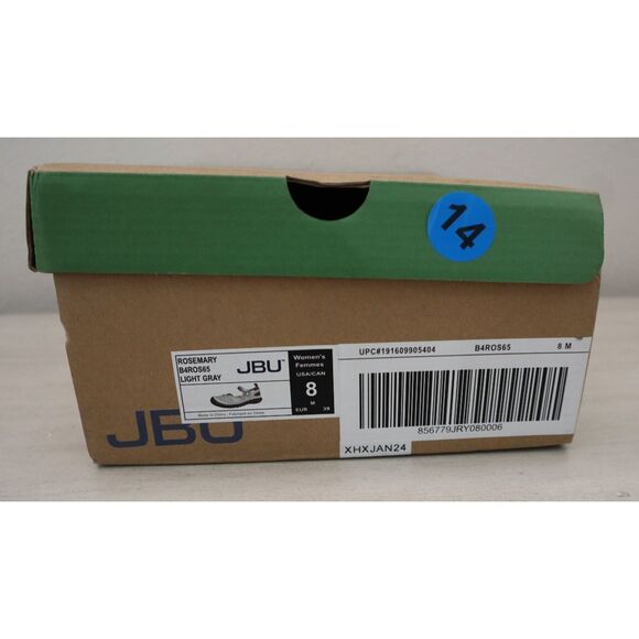 JBU x Jambu B4ROS65 Women's Sz 8M Light Gray Rosemary Classic Mary Jane Shoes - Picture 12 of 12